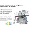 machine à emballer remplissante de carton de lait de jus aseptique