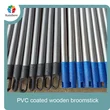 Palos de fregona para casa de madera de eucalipto con mango de escoba de madera recubierta de pvc de china