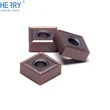 10 unids/set snmg120408-ms insertos de carburo para acero inoxidable