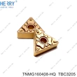 herramientas de corte de máquina cnc tnmg160408-hq insertos de carburo de torneado cnc