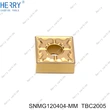 herramientas de corte cnc snmg120404-tm insertos de carburo cnc recubiertos para torneado