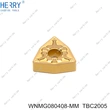 wnmg080408-tm insertos de carburo cnc para torneado