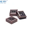 insertos de carburo cnc cnmg120404-ms para procesar acero inoxidable