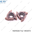 10 unids/caja insertos de roscado torno mecánico mmt16erg55-s herramienta cnc