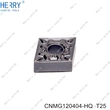 10 piezas de embalaje cnmg120404-hq insertos de torneado cermet a la venta