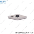 precio competitivo cnc vbgt110302r-y cermet insertos de mandrinado fino