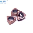 hecho en china wcmx030208fn indexable cnc carburo u insertos de taladro