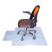Clear Transparent PVC Office Computer Chair Mat For Wood Floor