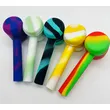 Hot Selling  Silicone Pipe Glass Herb Water Smoking Accessories
