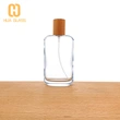 Frasco de perfume masculino femenino de 100 ml con tapa de madera