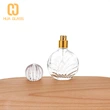 Botella de spray de perfume de vidrio de 2 oz 60ml botella de vidrio vacía de perfume