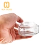 empty hexagon shape 30ml 50ml 100ml clear glass perfume bottle