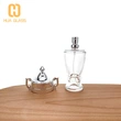 Bouteille de parfum en verre de conception de marque de forme de trophée personnalisée 50 ml