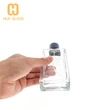 Botella de spray de perfume de vidrio cuadrado rectangular de 100 ml al por mayor dubai