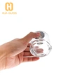 50ml 100ml small round glass perfume bottle with wooden cap