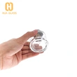 50ml 100ml small round glass perfume bottle with wooden cap