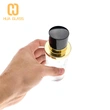 botella de vidrio de perfume de lujo árabe dubai con tapa magnética