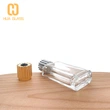 luxuriou Arabic Dubai hand polish glass perfume bottle zamak cap