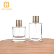 Flacon de parfum en verre carré Giorgio Armani 60 ml 100 ml avec bouchon argenté