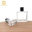 bouchon magnétique 50ml 100ml bouteille de parfum carrée bouteilles de parfum en verre