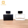 empty 30ml 50ml square glass perfume bottles
