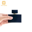 empty 30ml 50ml square glass perfume bottles