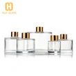 50ml 100ml 150ml 200ml cylinder round color glass diffuser bottle