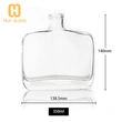 100ml 220ml 350ml 500ml large flat rectangle glass reed diffuser bottle