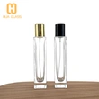 Botellas de perfume de vidrio rectangulares de 50 ml hermosas botellas de perfume