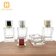 botella de perfume cuadrada botellas de perfume de vidrio de 50 ml