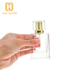 botella de perfume cuadrada botellas de perfume de vidrio de 50 ml