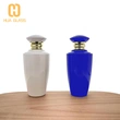 botella de perfume de 100 ml de vidrio blanco negro de diseño árabe