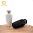 botella de perfume de 100 ml de vidrio blanco negro de diseño árabe