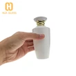botella de perfume de 100 ml de vidrio blanco negro de diseño árabe