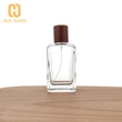 زجاجات العطور الفارغة 100 مل زجاجة عطر زجاجية مربعة