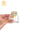 زجاجة عطر 30 مل زجاجة عطر تجعيد مع غطاء سبائك الزنك الماس
