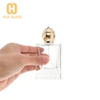 flacons de parfum de luxe 50 ml 100 ml flacon de parfum bouchon en alliage de zinc