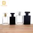 Многоразовый флакон с распылителем для духов квадратной формы 30 мл 50 мл 100 мл