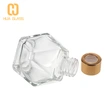 fancy 200ml hexagon shape reed diffuser bottle