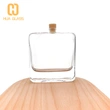 Botella difusora de caña de 100 ml, botella de vidrio para perfume con corcho