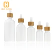 botella cuentagotas de bambú 5ml 10ml 15ml 20ml 30ml 50ml 100ml