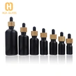 botella cuentagotas de bambú 5ml 10ml 15ml 20ml 30ml 50ml 100ml