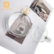 botella de perfume chanel plana redonda 50ml 100ml botella de perfume de vidrio