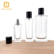 Flacon de parfum de luxe rectangle 30 ml 50 ml 100 ml avec bouchon magnétique