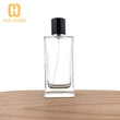 bouteille en verre de parfum 100ml bouteille de parfum carrée bouchon magnétique