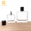 50 ml 100 ml carré hommes cologne parfum bouteille en verre bouchon magnétique