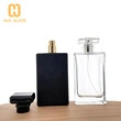 Flacon de parfum en verre noir clair de 100 ml flacon pulvérisateur de parfum