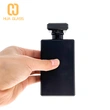Flacon de parfum en verre noir clair de 100 ml flacon pulvérisateur de parfum