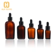 10ml 20ml 30ml 50ml 100ml frasco cuentagotas de aceite esencial cuadrado