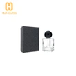 Flacon de parfum en verre poli de 30 ml avec boîte
